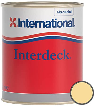 International Interdeck Non Slip Deck Coating 750ml: Cream