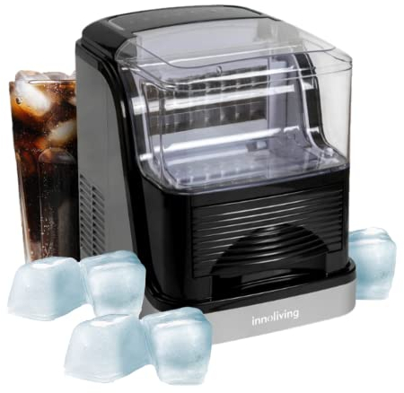 Macchina Fabbricatore Del Ghiaccio Professionale Innoliving Inn-852 Nero