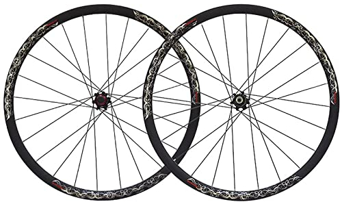 lkpqdwqz MTB Laufrad 26 Zoll Mountainbike Laufradsatz Carbon MTB Vorder- und Hinterräder Scheibenbremse Schnellspanner 7 8 9 10 Geschwindigkeit 24 Löcher Sechs Löcher