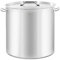 Royal Catering RC-SSIP98 Olla de inducción 98 L 500 mm olla para cocina de inducción cacerola para inducción olla de acero inoxidable