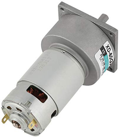 Moteur CW/CCW DC, micro-moteur à engrenages métalliques résistant à la chaleur et à l'usure pour l'électronique automobile pour volets roulants électriques(12v600 tr/min)