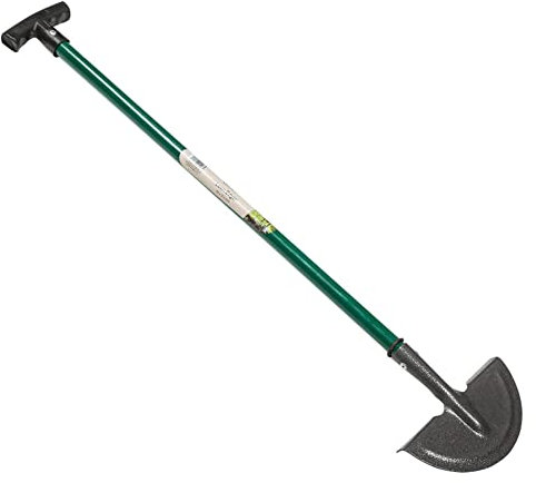 BONAFIDE Heavy Duty Lawn Edging Tool For Gardening & Landscaping, Garden Stainless Steel Edging Spade, Manual Half Moon Edging Tool For Lawn_93L x 22W x 4H cm