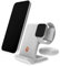 STM ChargeTree Go – tragbare 3-in-1 kabellose Ladestation für iPhone/Samsung/Android (15W/7.5W), AirPods (5W), Apple Watch (3W) – Qi-zertifizierter Ladeständer – Weiß (stm-931-32) 2Z-01