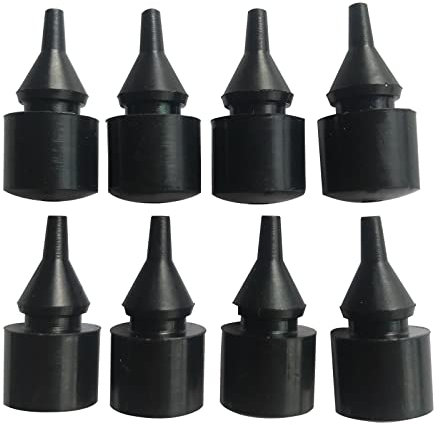 8PCS Fuel Cap Filler Gas Door Rubber Stop Bumper Stopper for Chevrolet Silverado Colorado Suburban Tahoe S10 GMC Sierra Yukon XL 1500 2500 3500 HD Cadillac Escalade Replace 15283098 15711102 15768697