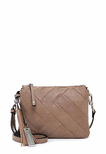 SURI FREY Lyndsey Handbag With Zipper S Darktaupe