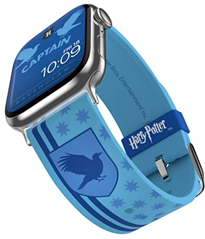 Harry Potter Smartwatch-Band – offiziell lizenziert, kompatibel mit jeder Größe und Serie von Apple Watch (Uhr Nicht im Lieferumfang enthalten) – Ravenclaw Pride