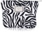 Damen Kosmetiktasche Kulturtasche für Reisen Make-up Tasche Stickerei Blume Multifunktion Organizer Pouch Bag Mäppchen Klein Canvas Handbag Zebra