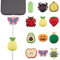 PLIGREAT 12 Pcs Cute Insects Fruits Cable Protectors for iPhone iPad Android Charger Mixed Bulk Colorful Cartoon Phone Charger Protector for USB Data Cable Charging Cord Protector Phone Accessory