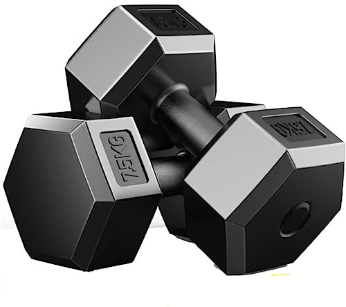 Kurzhanteln Hanteln Nicht Verstellbare Hantel-Sportartikel, Ein Hantelpaar, Das Für Das Training Und Das Abnehmen Geeignet Ist Hantel Workout (Color : 15kg(7.5kg*2))