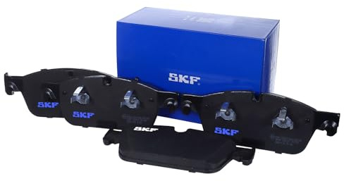 SKF Scheibenbremse Bremsbelag VKBP 80632-4er Set - Position Vorderachse Höhe 102 mm Länge 220 mm Breite 141 mm Dicke 17,3 mm - OE Qualität | VKBP 80632 Kompatibel mit GLE (W166),GLE Coupe (C292),GL-Klasse (X166),GLS (X166),M-Klasse (W166)