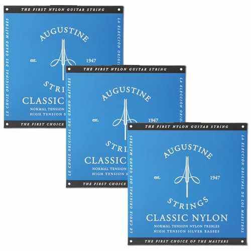 Augustine corde per chitarra classica Classic Blue 3x set normale/alto