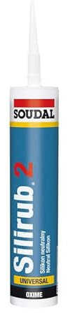 DIMEXACT - Mastic silicone transparent pour joints de vitrage