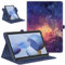 Fintie Funda universal para tablet DOOGEE Tab A9/U10/T10W de 10 pulgadas, color blanco deer/HotLight/TPZ de 10 pulgadas, DOOGEE U11/Hcjip de 11 pulgadas, 360 grados, funda protectora para tablet de 9