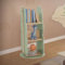 Joyz Bücherregal Kinder Baum-Form, Ø 48 x 96 cm, Grün-Natur, 2 Seitiges Kinderregal aus Holz mit 5 Regale, Kinderzimmerregal 360° drehbar, Aufbewahrungsregal für Kinder, Spielzeugregal Büchergestell