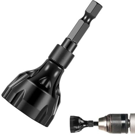 Deburring External Chamfer Tool 3 to 20MM Quick Disassembly Deburring Chamfering Drill Removable Hex Shank Deburring Tool Pipe Deburring Tool with Tungsten Steel Blade for 1/8-3/4