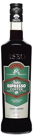ISEO Espresso Coffee Liqueur 70cl, 20 percent ABV – Italian Coffee Liqueur with Rich Roasted & Cocoa Notes – Great for Espresso Martini & Desserts – Made in Italy