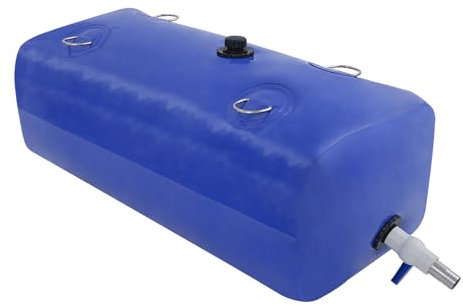 Donened - Wasserblasen, 110L Aufbewahrungsbehälter, Wassertank 100 x 60 x 40cm, Weicher Wasserbeutel, Regenfest, DüRreresistenz, Brandschutz, für Außenbereich, Haus, Garten, Camping