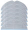 Lot De 6 Lingettes De Rechange For Aspirateur Roborock S7, S7, T7S Plus, Accessoires Réutilisables En Microfibre Douce Et Humide