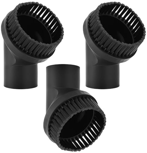 Staubsauger Bürste, Universal Staubsauger Aufsatz, 3 Stück 35 Mm Staubpinsel, Ideal Für Möbel, Autositze Und Elektronik, Effiziente Reinigung Von Staub Und Haaren