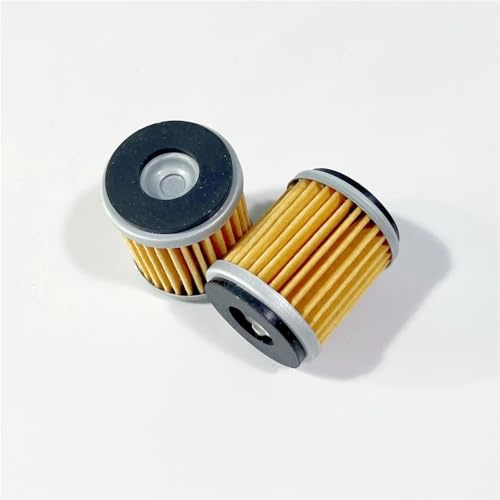 2 STÜCKE Ölfilter for Ymh Motorrad MT125 YZF-R125 WR250 XT250 YBR250 YZ250 WR450 YZ450 38B-E3440-00 1S4-E3440-00 5D3-13440-00