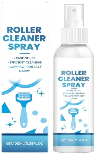 Roller Cleaner Spray, Microneedling Roller Cleaner, Derma Roller Disinfectant Spray for Women, Effective Cleaning of Microneedles, Beard Rollers & Microneedle Pens, Suitable for Face Toning Devices