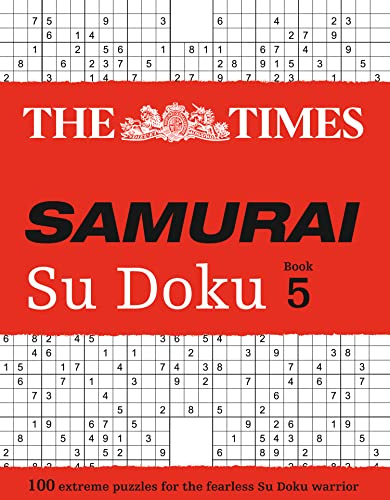 The Times Samurai Su Doku 5 (Times Su Doku)