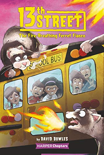 13th Street #2: The Fire-Breathing Ferret Fiasco: A Spooky Illustrated Chapter Book About Latinx Cousins for Kids (Ages 6-10)