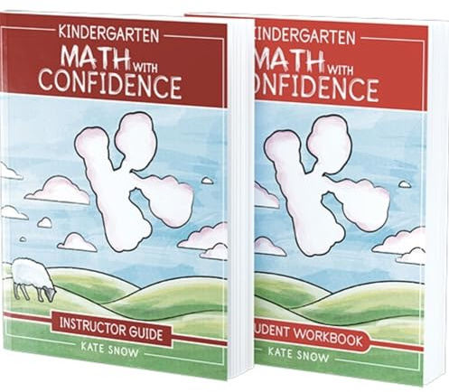Kindergarten Math With Confidence Bundle: Instructor Guide & Student Workbook