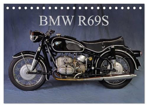 BMW R69S (Tischkalender 2025 DIN A5 quer), CALVENDO Monatskalender: Eines der schnellsten Motorräder seiner Zeit (CALVENDO Technologie)
