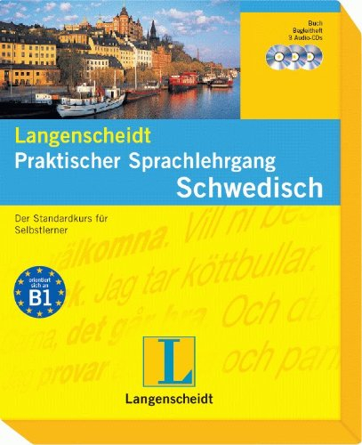 Langenscheidt Praktischer Sprachlehrgang Schwedisch - Buch und 3 Audio-CDs + Begleitheft: Der Standardkurs für Selbstlerner