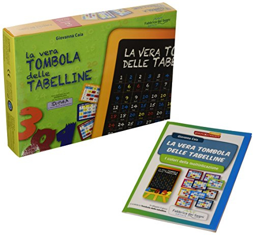 La vera tombola delle tabelline. I colori della moltiplicazione. Ediz. illustrata. Con gadget