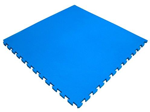 Vario-Top Gymnastikmatte Bodenmatte Sportmatte, Fitnessmatte, Karate, Kickboxen 100x100 cm