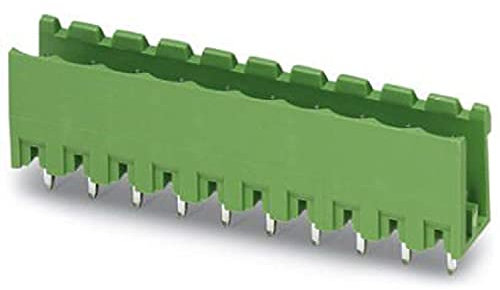 PHOENIX CONTACT MSTBV 2,5/16-G Leiterplattengrundleiste, Green, 12 A, 320 V, 16 Polzahl, MSTBV 2,5/..-G Artikelfamilie, 5 mm Rastermaß, 50 Stück