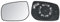 Izquierdo-CRISTAL+BASE-con vexo-Térmico IPARLUX compatible con Toyota Auris (07=>)