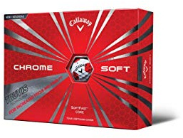 Callaway Golf 2016 Golfbälle, Chrom, weich, Weiß/Truvis-Muster