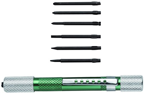 SATA ST03141St Juego de Mini Destornilladores 6 Piezas En Miniatura con un Elegante Diseño En Forma de Bolígrafo Y Fácil de Usar