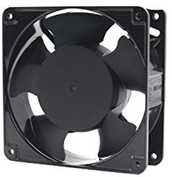 indiadeals24x7 Ventilador de refrigeración axial AC 230 V, 120 mm x 120 mm x 38 mm, RPM 2600, fabricado en la India