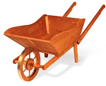 GartenDepot24 - Fioriera decorativa in legno, 146 x 58 x 57 cm (L x P x A), colore: marrone