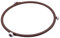 vhbw anello girevole universale da 16cm per microonde per esempio compatibile con Bosch, Siemens, AEG, Severin