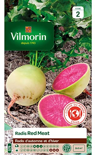 Vilmorin - Confezione di semi di ravanello di carne rossa
