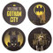 HMB DC Comics Gotham City Lot de 4 Dessous de Verre en céramique
