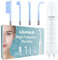 High Frequency Wand - UUPAS Portable 4 in 1 Blue High Frequency Skin Facial Machine with 4 Pcs Tubes for Home Use - Skin Tightening Machine for Acne Firming Skin Rejuvenation Wrinkle Removal