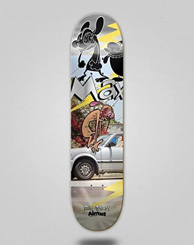 Almost Skateboard Deck Skateboard Max REN & Stimpy 8.25
