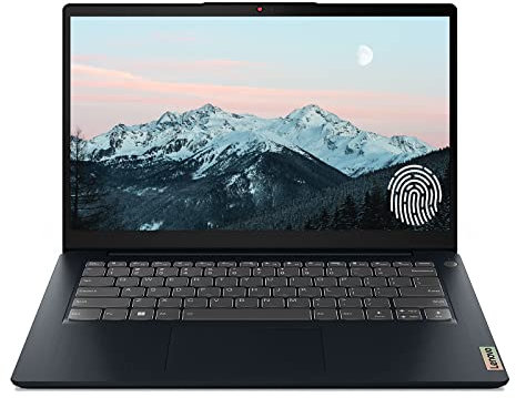 Lenovo IdeaPad 3i 14 FHD Display Laptop, 12a generazione Intel 10-Core i5-1235U (Beat i7-1165G7), 8GB RAM, 512GB SSD, lettore di impronte digitali, tastiera retroilluminata, Windows 11, tappetino per