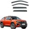 MEOMO 4 Stück Auto Autofenster Windabweiser für VW Amarok MK2 2022 2023+, Seitenscheiben Regenabweiser Schatten Deflektoren Auto Zubehör