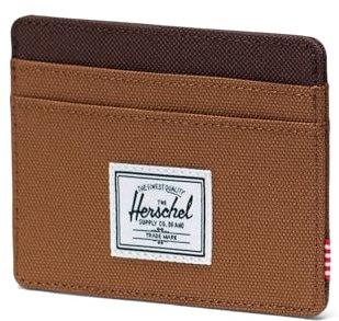 Herschel Charlie Cardholder, Rubber/Chicory Coffee, One Size