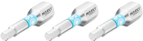 HAZET Bit - Sechskant6,3 (1/4 Zoll) -Sechskant Profil - 3mm -3-tlg.