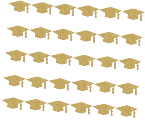 Warmhm 100St Dekoration für die Abschlussfeier Esszimmertischdekoration Dekorationen für die Abschlussfeier Party Konfetti Konfetti-Dekor Schreibtisch schmücken Stück Papier
