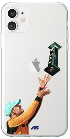 MYCASEFC Coque Formule 1 Lando Norris France Personnalisée ASUS Zenfone 5 Lite. Housse de Formule 1 pour Smartphone pour Les Fans de Formule 1 - Idée Cadeau - Design de qualité supérieure.