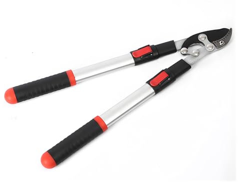 Premium Heavy Duty Garden Loppers Long Reach Tree Pruners with Adjustable Handles Sharp SK5 Steel Blades Lightweight and Durable Garden Shears for Heavy Duty Pruning(20-29 Inch)